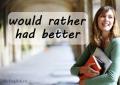 Use of would rather (would sooner) and prefer Use of would rather and prefer