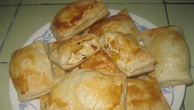 Puff pastry pies