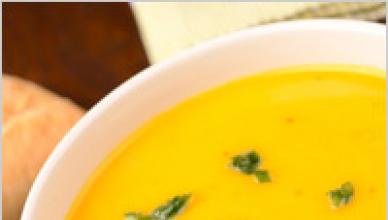 Pumpkin soup: how to quickly prepare delicious puree soup