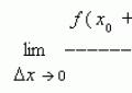 Geometric and mechanical meaning of the first derivative Total differential of a function